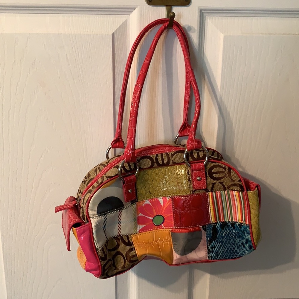 Patchwork bag and wallet. - Picture 2 of 9